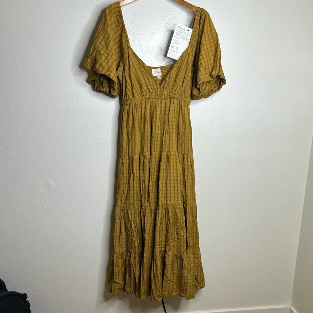 NWT Cleobella Kailani Goldie Cotton Midi Dress SAMPLE Size Small - Picture 10 of 16